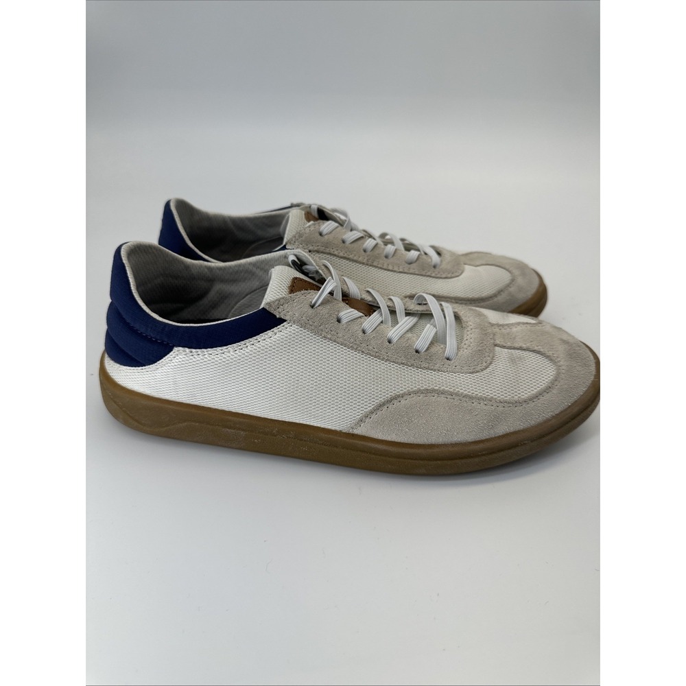 Olukai Punini Size 9 Court Shoes Off White  Suede Casual Sneakers Mens